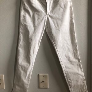 OLD NAVY PIXIE WHITE JEANS SIZE 0